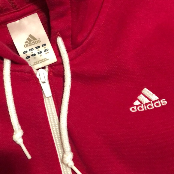 Adidas Zip Up Hoodie Sweatshirt - Picture 5 of 5